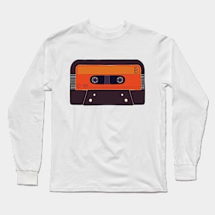 Cassette Retro Music Long Sleeve T-Shirt